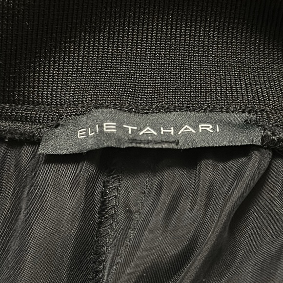 Ellie Tahari Washed Satin Cargo Joggers - Picture 12 of 12